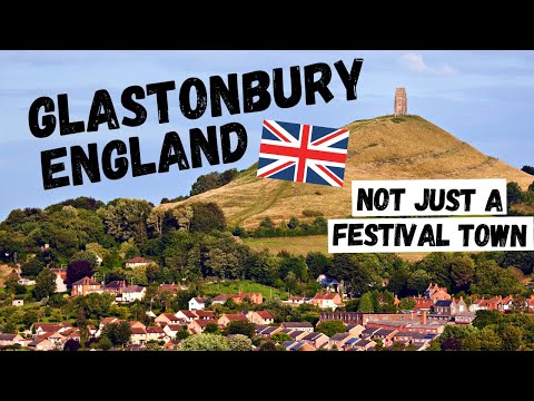 GLASTONBURY, ENGLAND 🇬🇧 What It's Really Like in the Off Season