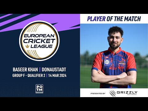 POTM: B.Khan - DST vs IPC |Group F, Qualifier 2|European Cricket League 2024|14 March 2024|ECL24.083