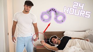 TWINS HANDCUFFED FOR 24 HOURS