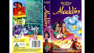 Original VHS Opening and Closing to Disneys Aladdi