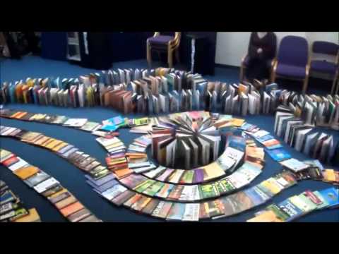 Book Dominoes World Book Day 2012 Oriel High School