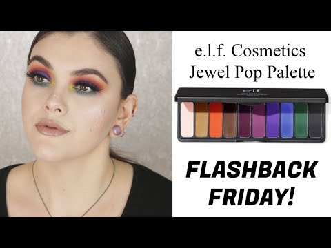ELF JEWEL POP PALETTE TUTORIAL | FLASHBACK FRIDAY