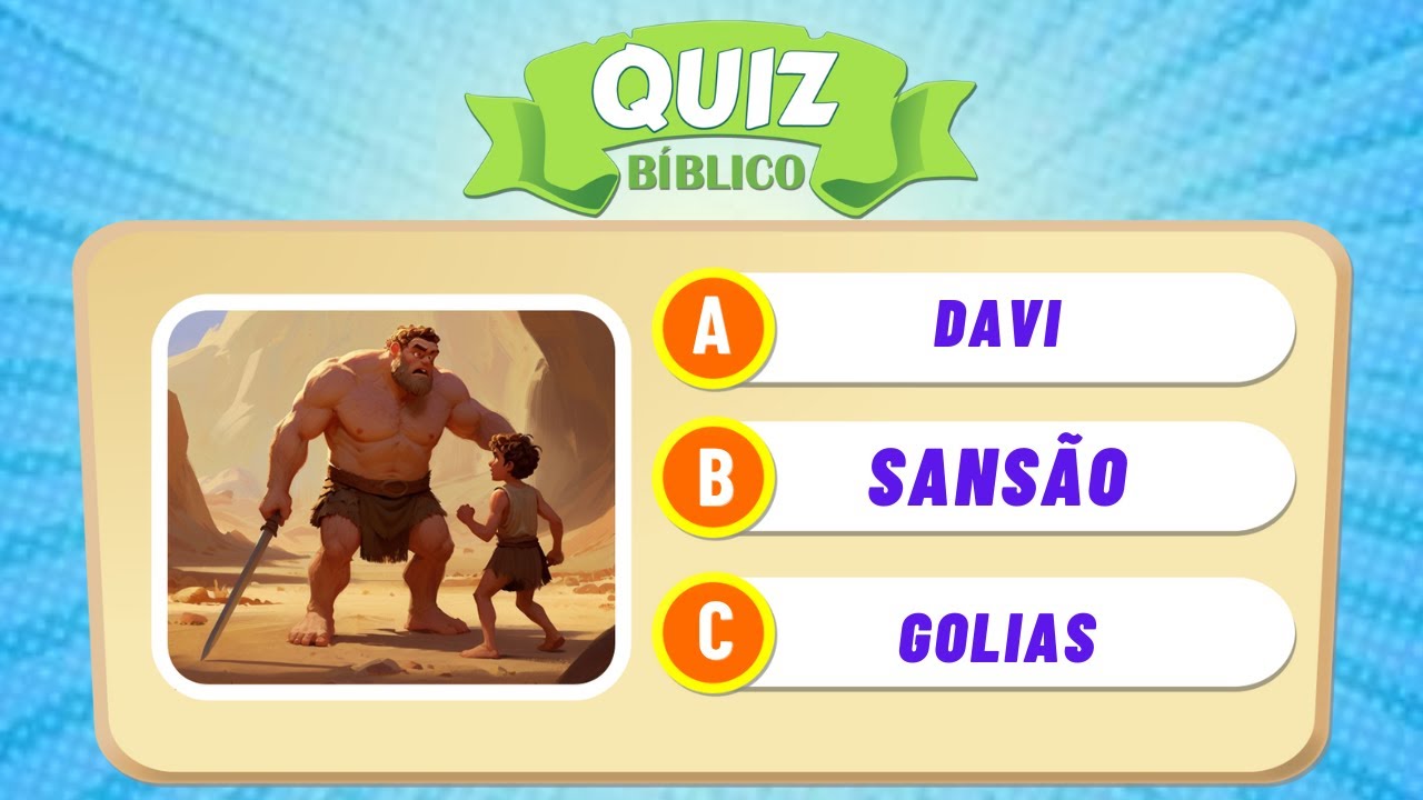 Perguntas Bíblicas sobre o Rei Davi | Quiz Bíblico