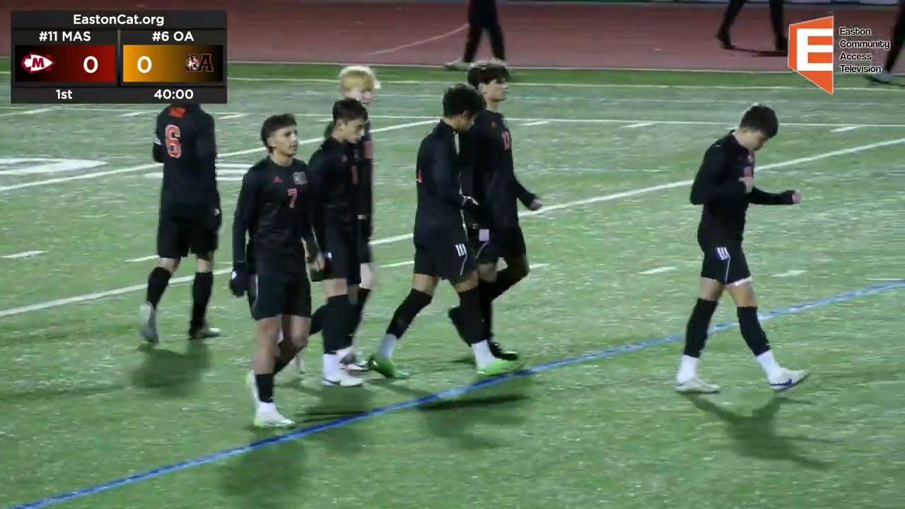 Oliver Ames vs Masconomet Boys Soccer MIAA Playoffs 11/08/23