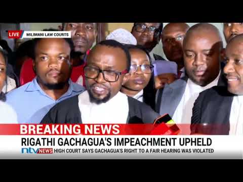 Lawyer Ndegwa Njiru: We shall not watch the Court presiding over the funeral of our Constitution