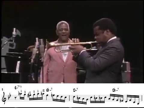 Freddie Hubbard's solo fires on "Tour de force" - Dizzy Gillespie (Transc. Stefano Maranzano)