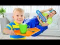 Mom Is Sick Oliver And Adam Help Mom Feel Better