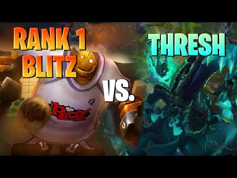 #1 BLITZCRANK | DESTROYING THRESH AND HIS ENTIRE TEAM!