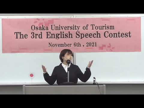 国際交流学科 ◇The 3rd English Speech Contest【優秀賞】橋本 澪 さん