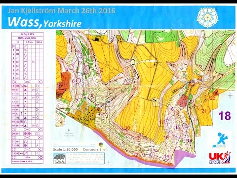JK 2016 Orienteering Day 2 - Wass Forest, Yorkshire 26 March 2016