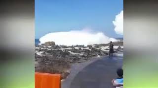 preview picture of video 'THE POWER OF GOD, the waves raging (KEKUASAAN TUHAN) setelah gempa di pariaman'