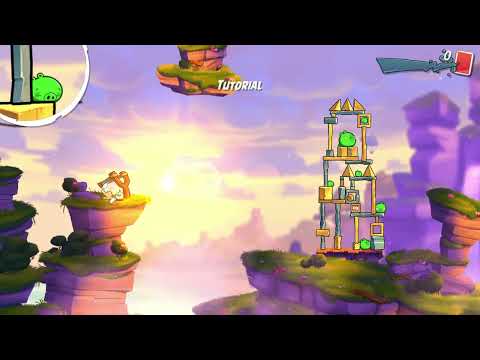 Angry Birds 2:Cobalt Plateus Feathery Hill Level 12 gameplay walk through PC