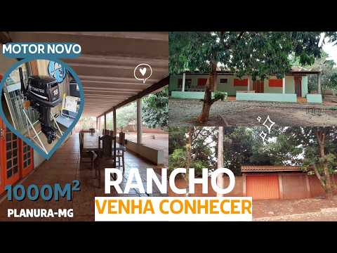 🏡RANCHO DE 1000M² À VENDA NA BEIRA DO RIO! MOTOR TOHATSU 18HP 2026🔥