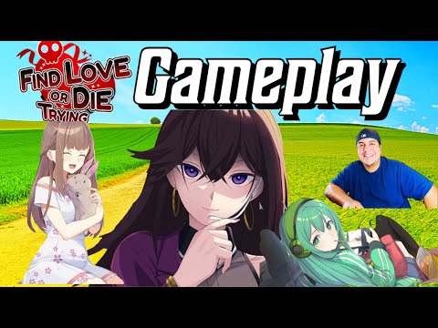 Find love or Die Trying Gameplay part 1. Visual Novel Dating simulator with a twist!