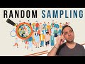 Sampling: Population vs. Sample, Random Sampling, Stratified Sampling