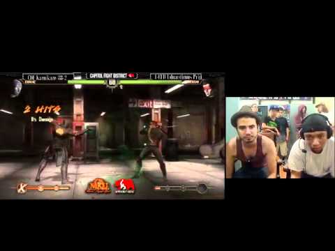 Capitol Fight District BiWeekly MK tourney 7/1/2012 2nd-4th round matches