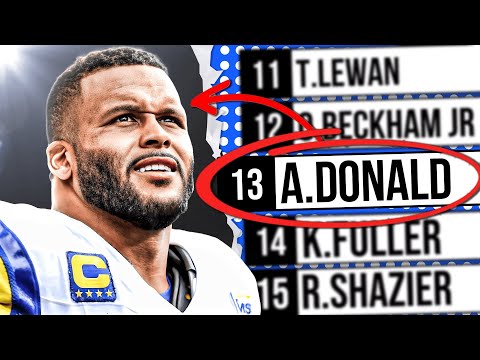 Was geschah mit den 12 Spielern, die vor Aaron Donald gedraftet wurden?