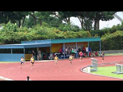Girls 200m U15 Section #1 - 2011 SAA Track & Field Series 1