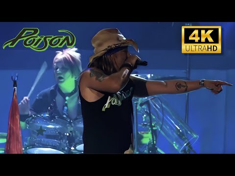 Poison - Live, Raw, and Uncut - 4K UHD -at The Verizon Wireless Amphitheater St. Louis (8-2-2007)