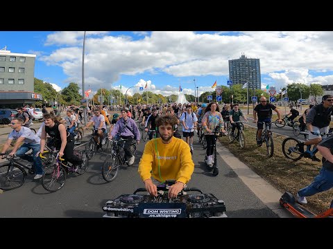 Drum & Bass On The Bike - GERMANY AACHEN