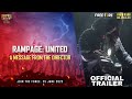 Rampage United Justice For Director Official Trailer Garena Free Fire Max