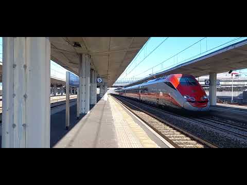 Frecciarossa in transito a Torino Stura