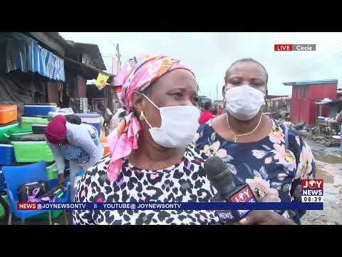 Odawna rubber market fire: Everything in my shops, worth about GH₵100,000, is gone - Affected trader