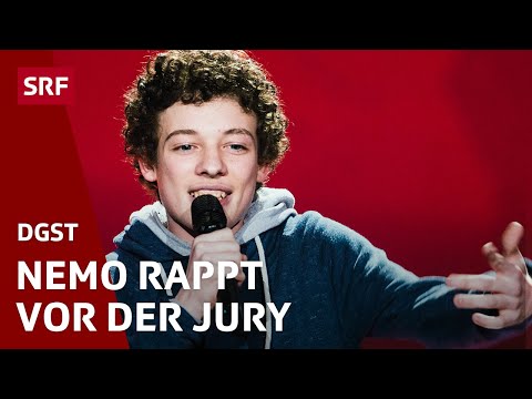 Nemo Mettler - Rap Auftritt - Schweizer ESC-Gewinner*in rappt 2015 | DGST | SRF