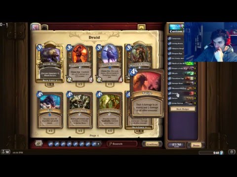 A deckbuilding challenge with Amnesiac - part 2: Patron Druid
