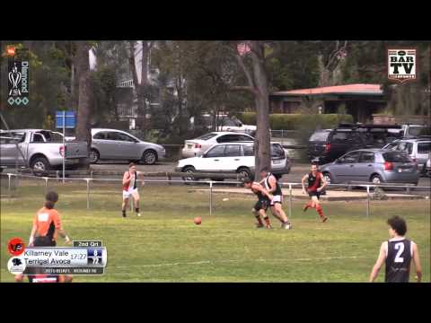 2015 BDAFL Round 16 2nd Division Highlights - Killarney Vale Bombers v Terrigal Avoca