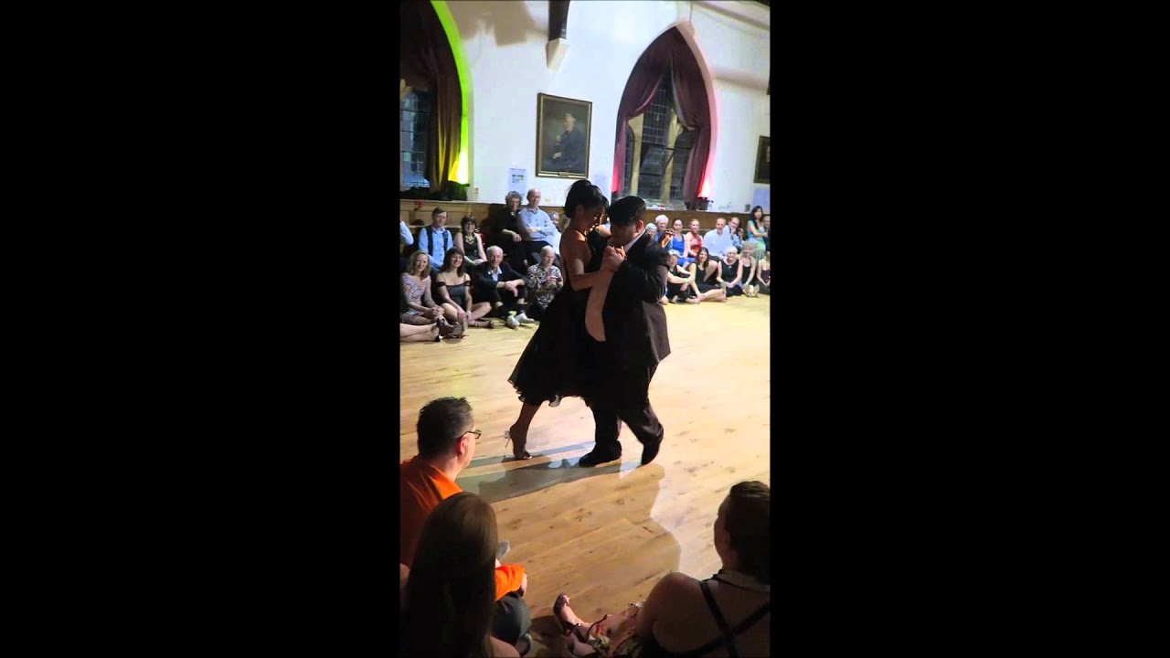 ALEJANDRA MANTINAN & AONIKEN QUIROGA (Milonga) - England International Tango Festival May 23-25 2015