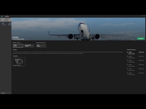 A32NX Installer Tutorial [NEW] - MSFS 2020 - FlyByWire