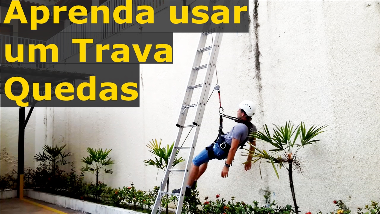 Aprenda a usar um Trava Quedas