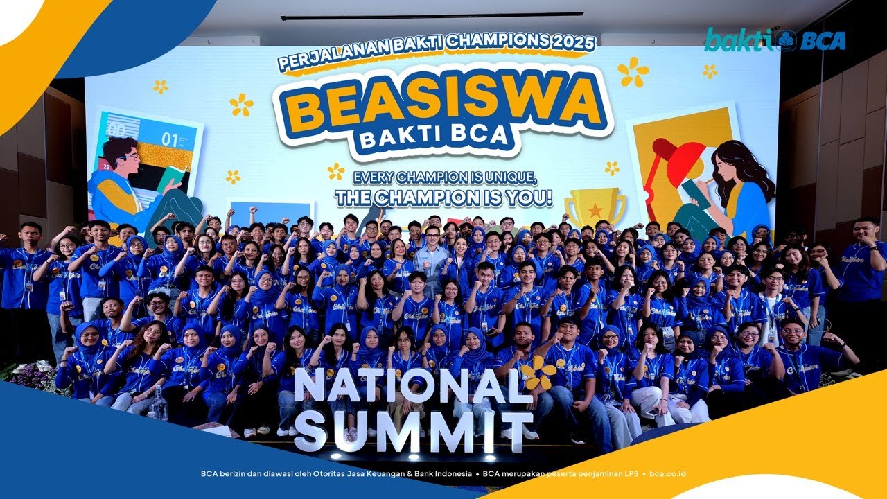 National Summit Beasiswa Bakti BCA 2025