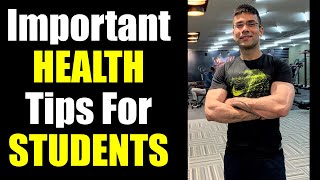 Important Health Tips For Students || How To Stay Fit Along With Studies