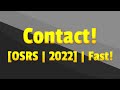 Contact! [OSRS | 2023] | Fast! Quest guide!