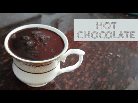 hot chocolate/ easiest hot chocolate/ satvik foodie by swati karia