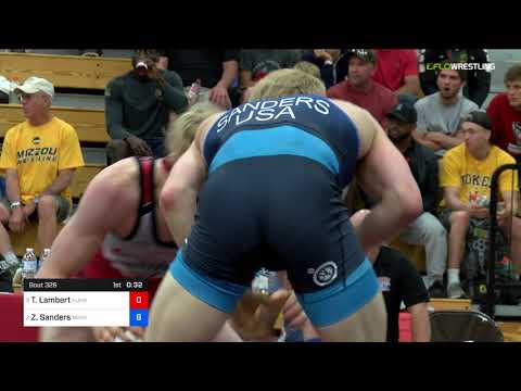 2018 FS WTT Challenge/Senior Men 57 Semi-Finals - Tim Lambert (Sunk) Vs. Zach Sanders (Minn).mp4