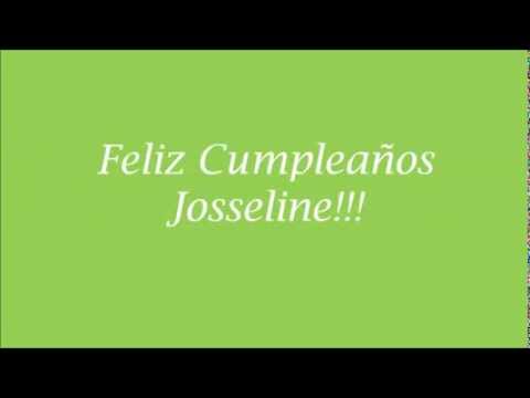 Happy Birthday Josseline!