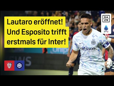 Cagliari Calcio - Inter Mailand | 5. Spieltag | Serie A | DAZN Highlights