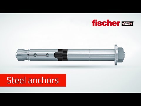 High performance anchor fischer FH II - Heavy duty anchor for push-through installation