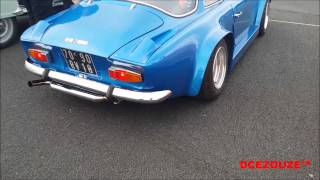 preview picture of video 'Renault Alpine A110 (1600s) & Alpine GTA in Montluçon'