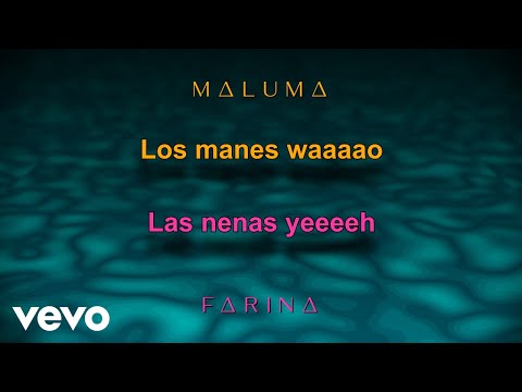 FARIANA, Maluma - Así Así (Karaoke Video)
