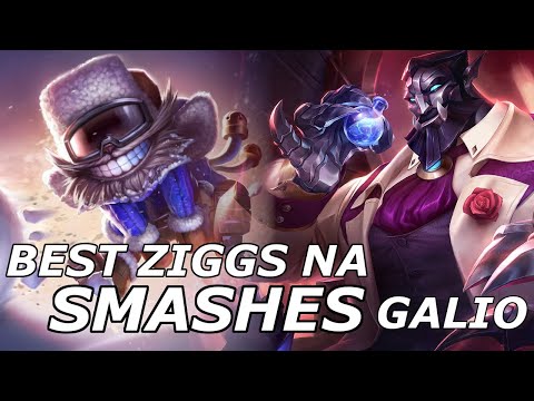 Masters Ziggs vs Galio Mid (Big Smashie :))