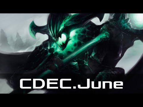 CDEC.June - Outworld Devourer, Mid Lane (Jul 6, 2017) | Dota 2 patch 7.06 gameplay