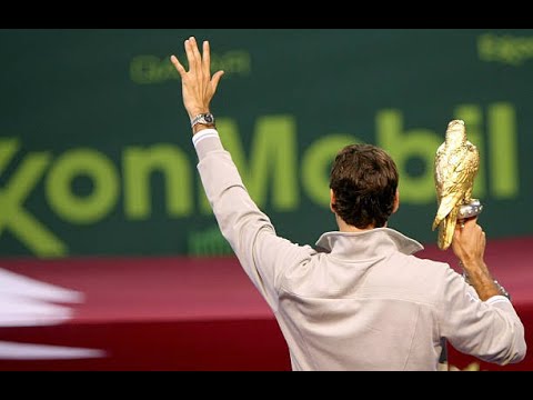 Roger Federer vs Nikolay Davydenko - Doha 2011 Final: Highlights