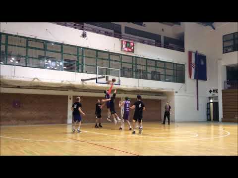 CroHoops Division I 2018/19 Rnd.17 - Fred Krajacic (Savica City) Highlights