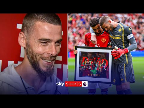 David De Gea finally says goodbye to Man Utd fans ❤️ | "It's difficult to describe with words"