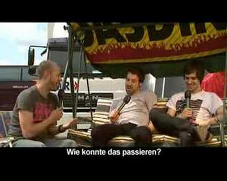 Southside 2008 - Interview Panic at the Disco