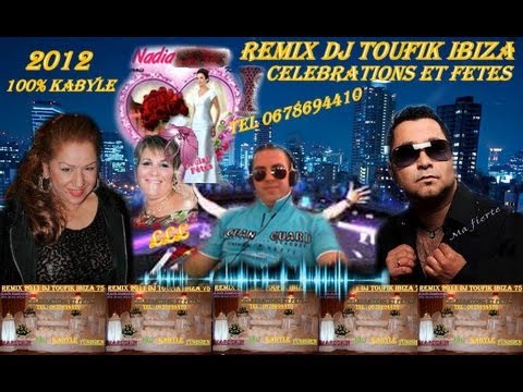 N-Yasmine H-Amrouche M-Lamine kabyle 2012 remix dj toufik ibizaTEL 0678694410 celebrations et fetes